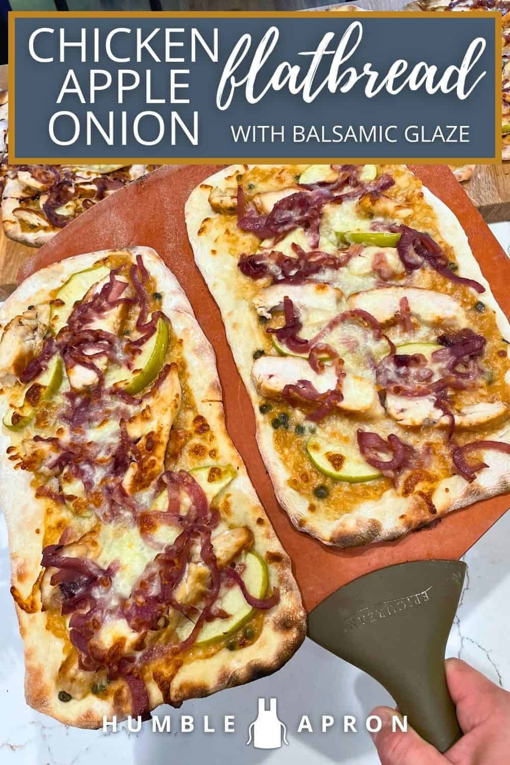 Chicken Flatbread Recipe With Balsamic Glaze