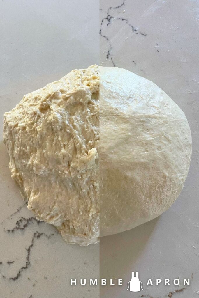 Chicken Apple Flatbread dough