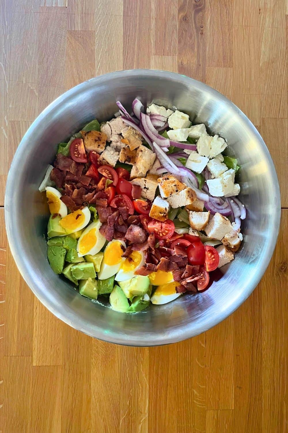 Cobb Salad in a bowl