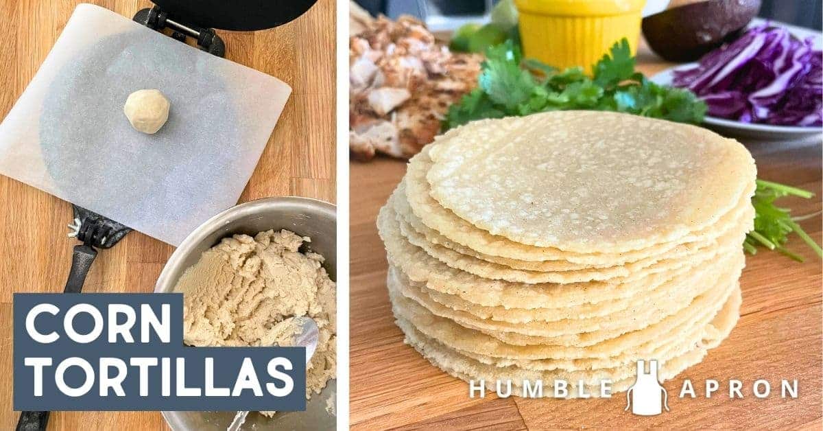 Homemade Authentic Corn Tortilla Recipe With Masa Harina
