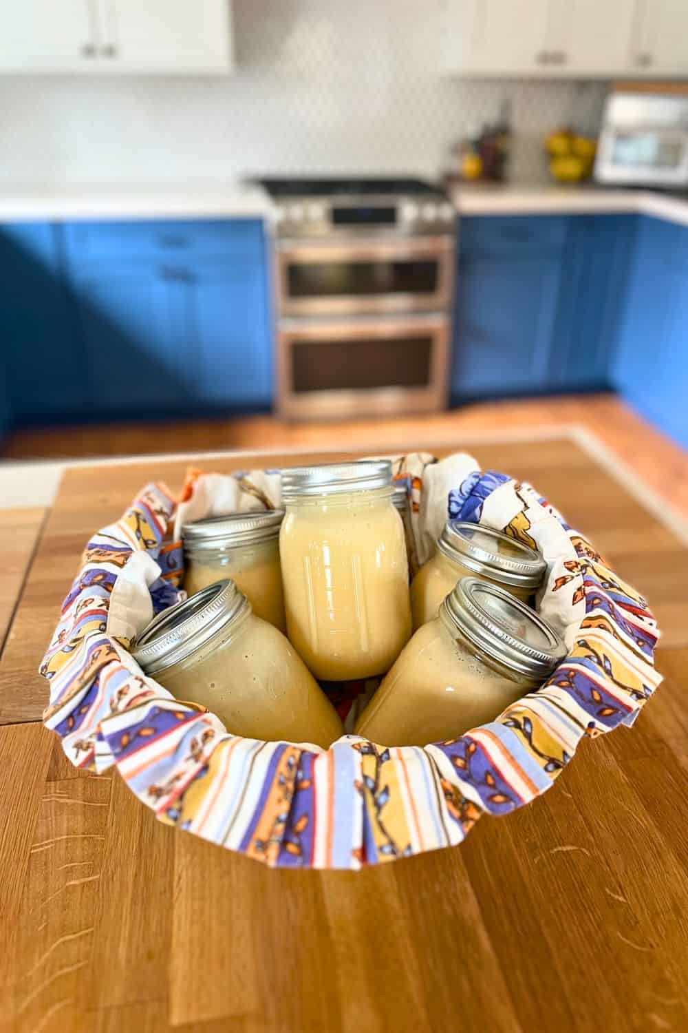 Creamed Honey recipe In Jars