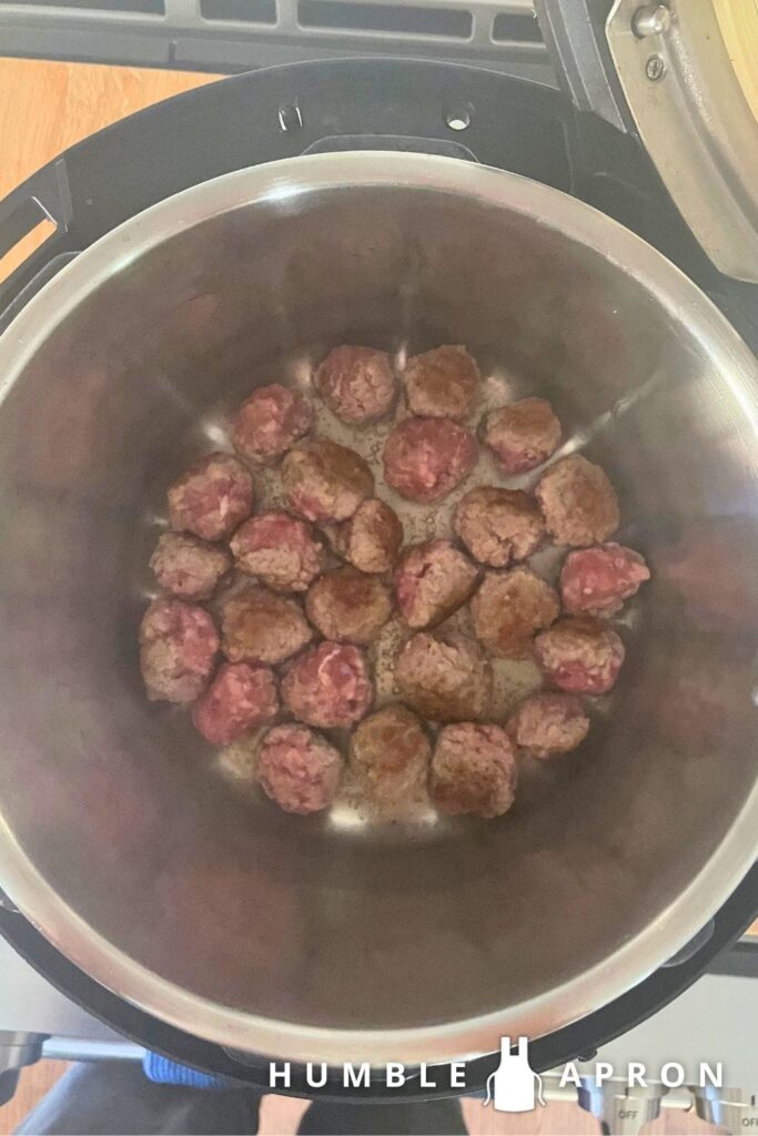 Sausage Balls in the Instant Pot