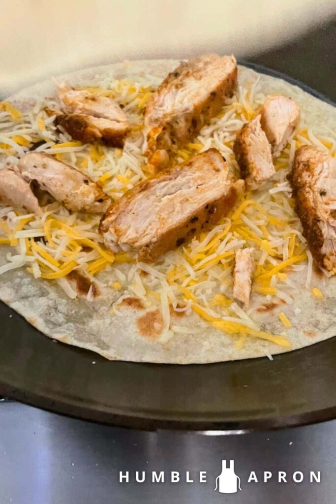 Quesadilla with chicken