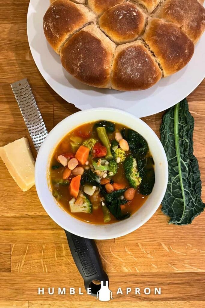 Minestrone Soup with Barley